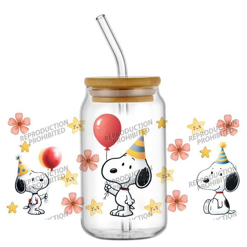 Popular Lovely Dog Happy Birth - Rdta Tank Glass 评论和价格