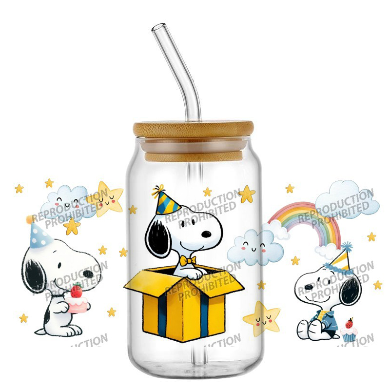 Popular Lovely Dog Happy Birth - Rdta Tank Glass 评论和价格