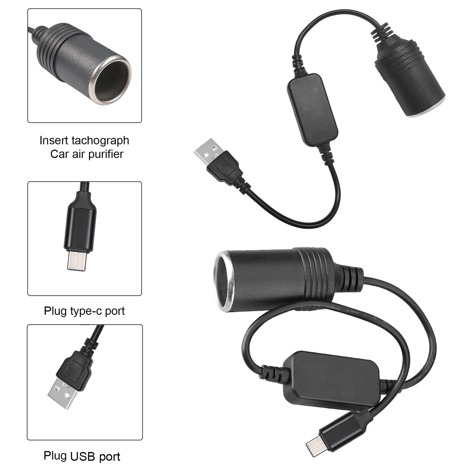 5V To 12V Cigarette Lighter So - Vape Accessory 评论和价格