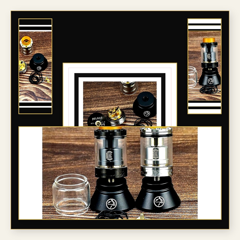 ReLoad RTA 24mm 3.5ml Top Fill - Vape Accessory 评论和价格