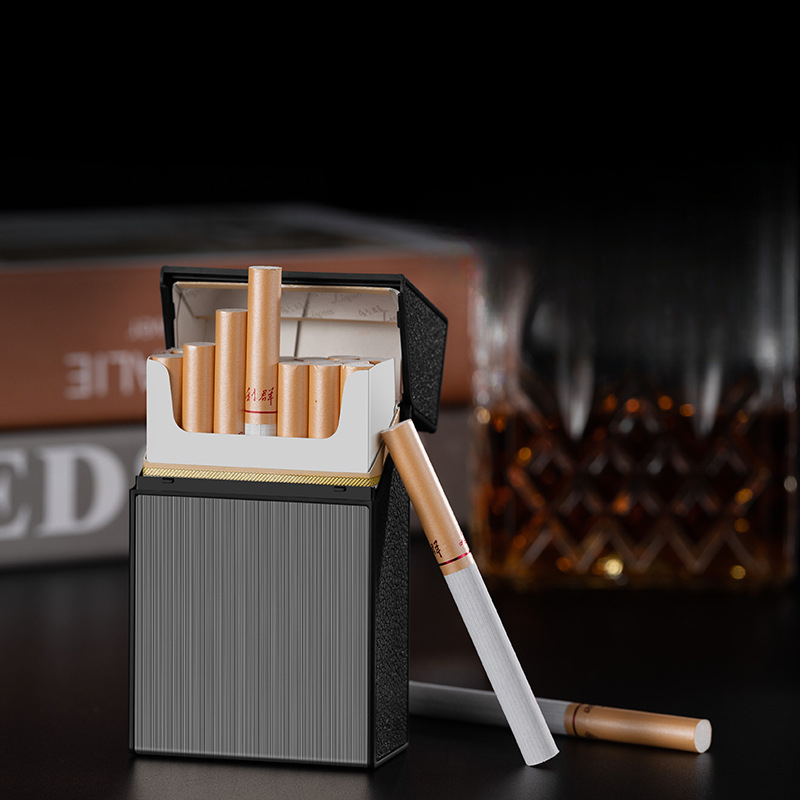 2 In 1 20 Cigarette Case Light - Vape Accessory 评论和价格