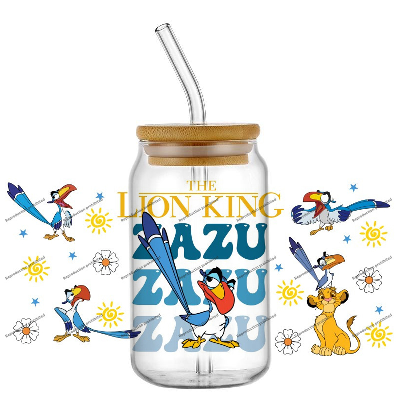 The KING Lion cartoon Characte - Rdta Tank Glass 评论和价格