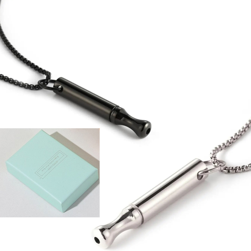 Titanium Steel Breathing Neckl - Vape Accessory 评论和价格