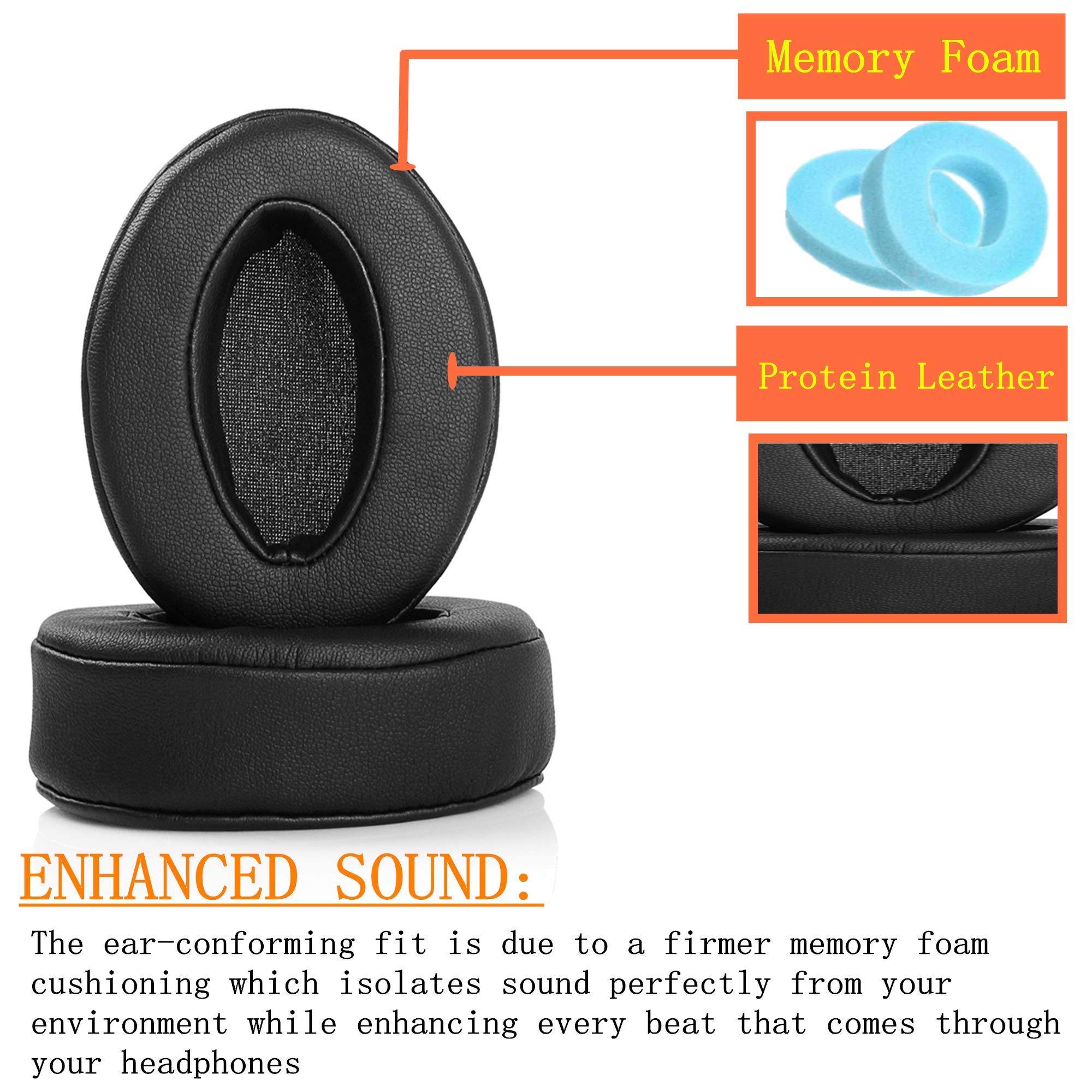 HD4.50BT Ear Pads Cushion,Repl - Sennheiser Headphone Hd 25 评论和价格